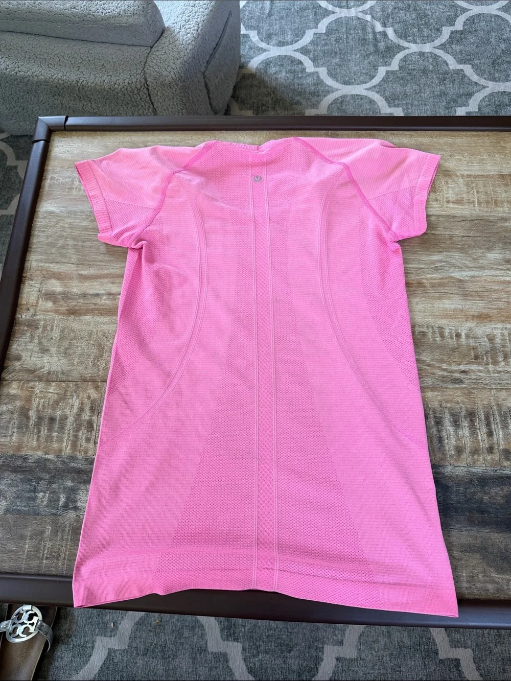 Lululemon Swifty Pink Seamless Active Tee